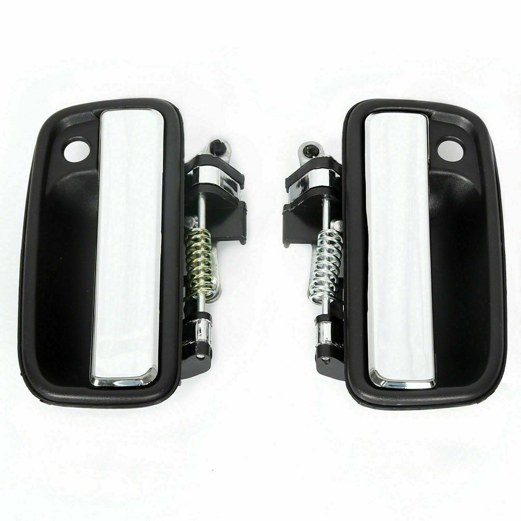Front Exterior Door Handle Left & Right Pair Set For 1995-04 Toyota Tacoma Truck