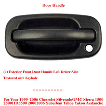 Load image into Gallery viewer, Front Driver Side Exterior Door Handle Textured For 1999-2006 Silverado &amp; Sierra