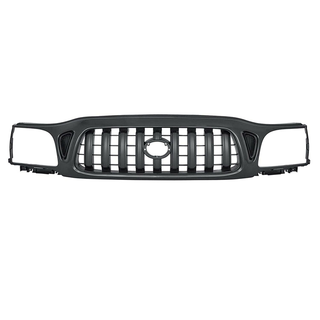 Front Bumper Kit Primed + Grille +Head Lights For 2001-2004 Toyota Tacoma