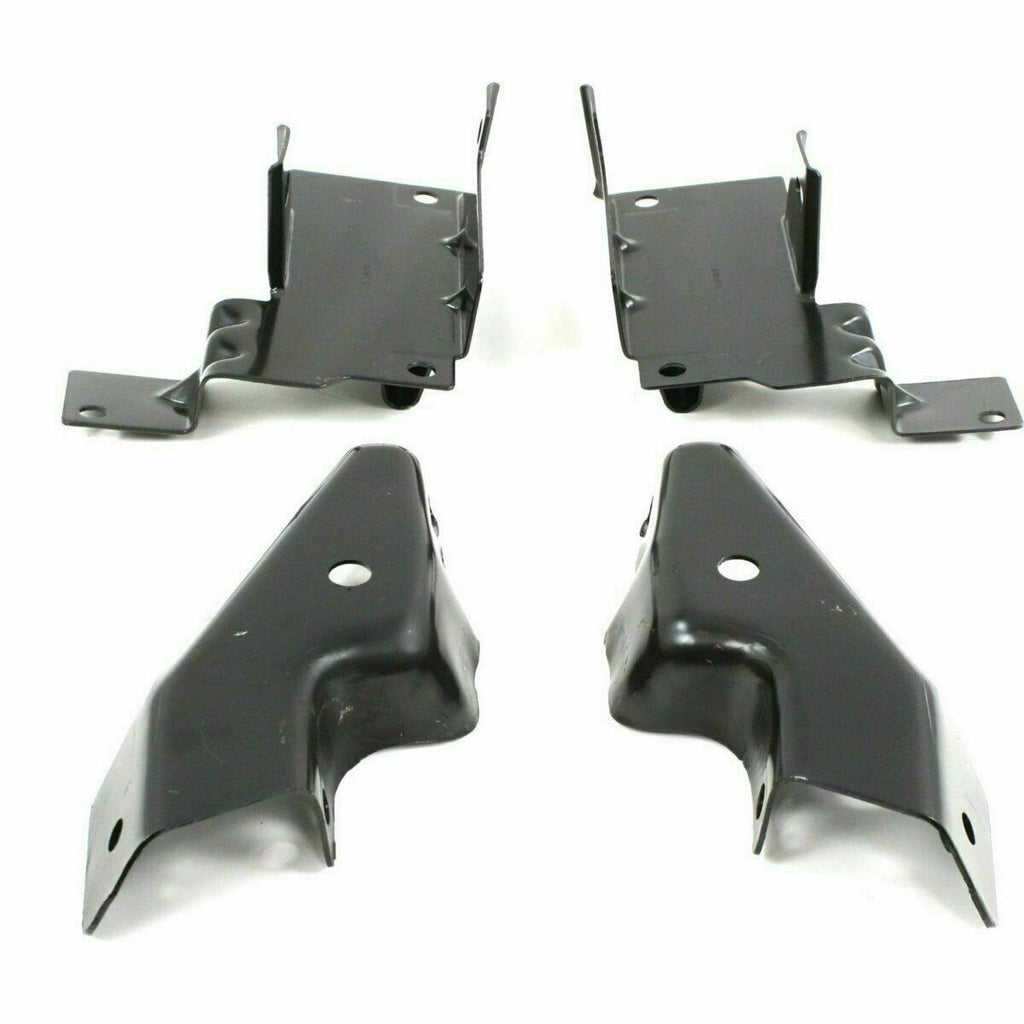 Front Bumper Primed + Cover +Valance+Bracket For 03-07 Chevy Silverado 2500 3500