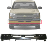 Front Bumper Primed Steel For 2003-2006 Chevrolet Silverado 1500 2500HD 3500