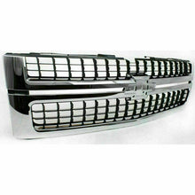 Load image into Gallery viewer, Front Grille Chrome Shell Primed Insert For 2007-2010 Silverado 2500HD 3500