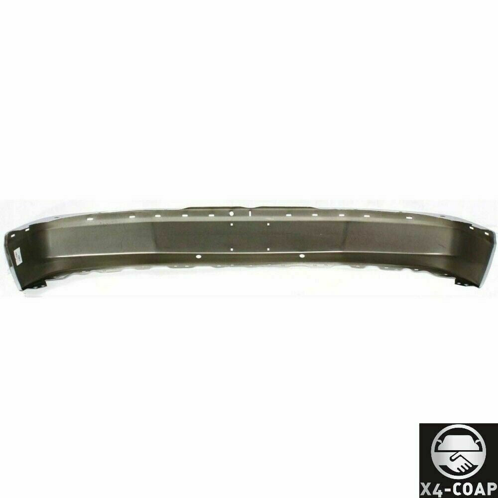 Front Bumper Chrome + Grille + Upper + lower For 2003-2014 Chevrolet Express