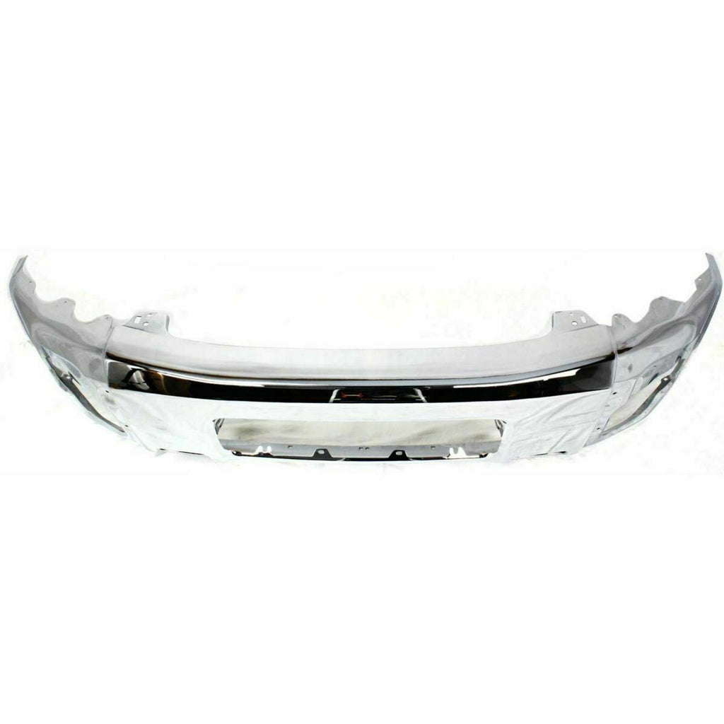 Front Bumper Face Bar Chrome Steel For 2004-2014 Nissan Titan