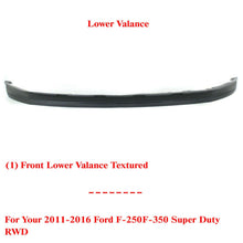 Load image into Gallery viewer, Front Lower Valance Textured For 2011-2016 Ford F-250 F-350 Super Duty RWD