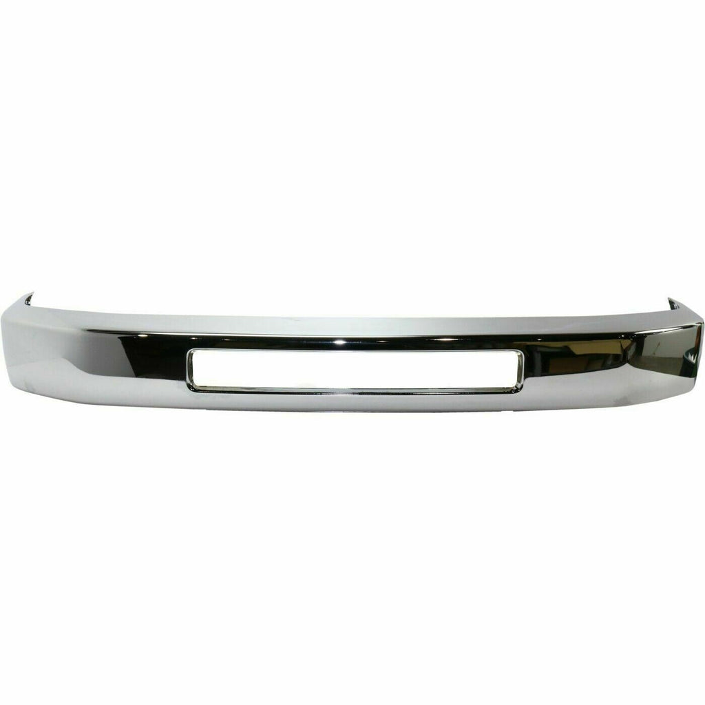 Front Bumper Face Bar Chrome Steel For 2008-2016 Ford Econoline