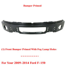 Load image into Gallery viewer, Front Bumper Steel Primed With Fog Light Holes For 2009-2014 Ford F-150