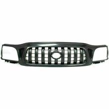 Load image into Gallery viewer, Front Bumper Primed Steel Kit + Grille + Fog Lights For 01-04 Toyota Tacoma 4WD