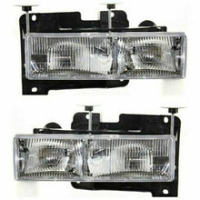 Load image into Gallery viewer, Front Grille Chrome + Head &amp; Signal Light + Reflector For 95-99 Chevy C/K Series