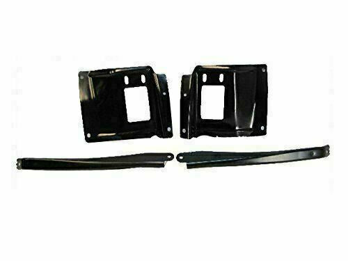 Front Bumper Outer Bracket + Mount Plates For 05-07 Ford F-250 F-350 Super Duty