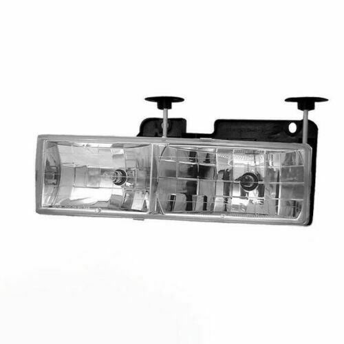 Front Headlight + Corner + Signal Lamps For 1995-1999 Chevrolet & GMC C/K Series