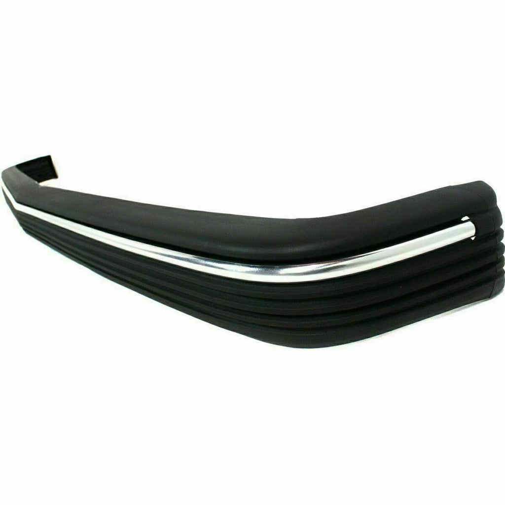 Front Chrome Bumper + Strip Molding + Valance For 91-93 Chevy S10 Pickup/ Blazer