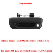 Load image into Gallery viewer, Rear Tailgate Handle Textured For 2004-2012 Chevrolet Colorado / GMC Canyon