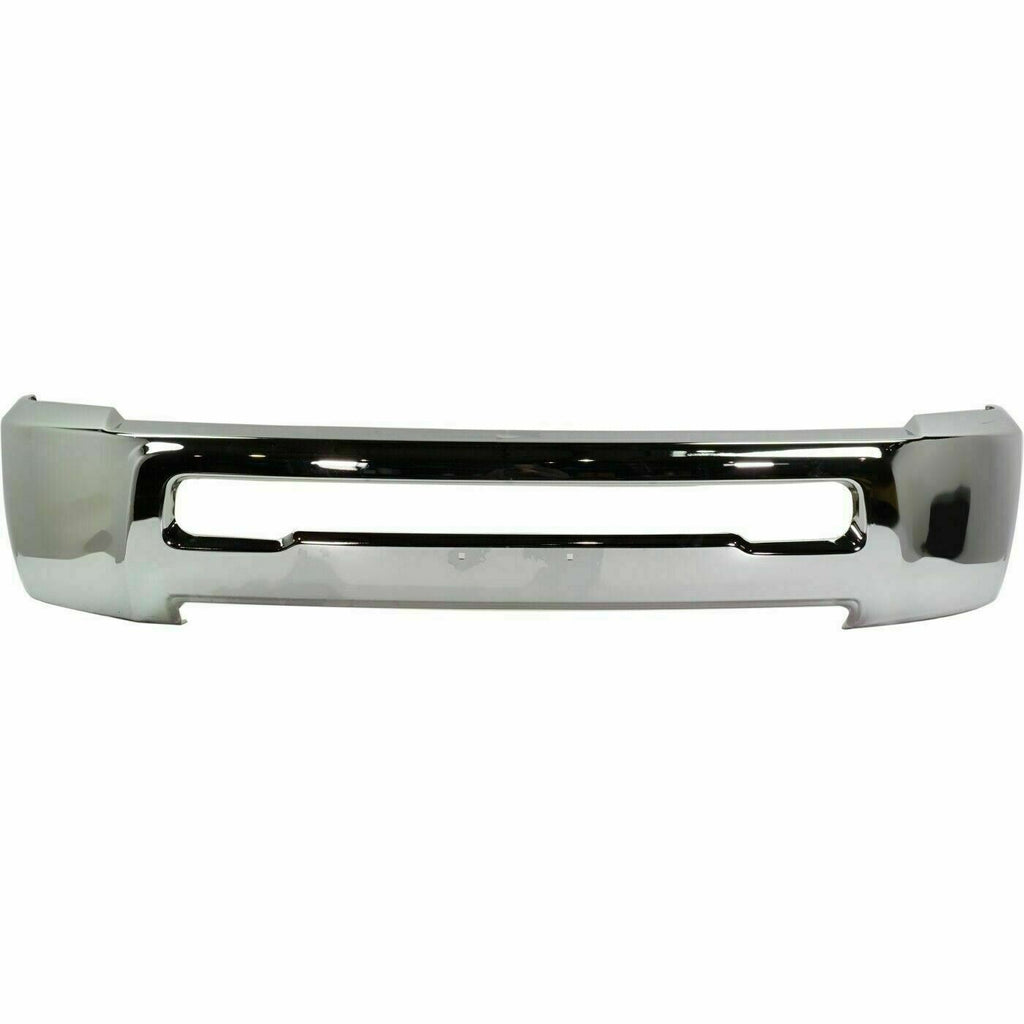 Front Chrome Bumper + Lower Valance Textured For 2013-2018 Dodge Ram 2500 3500