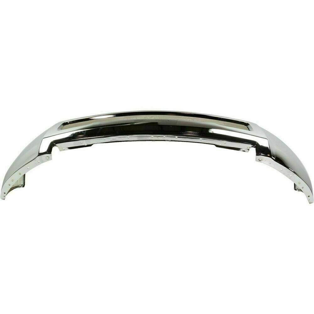 Front Chrome Bumper + Lower Valance Textured For 2013-2018 Dodge Ram 2500 3500