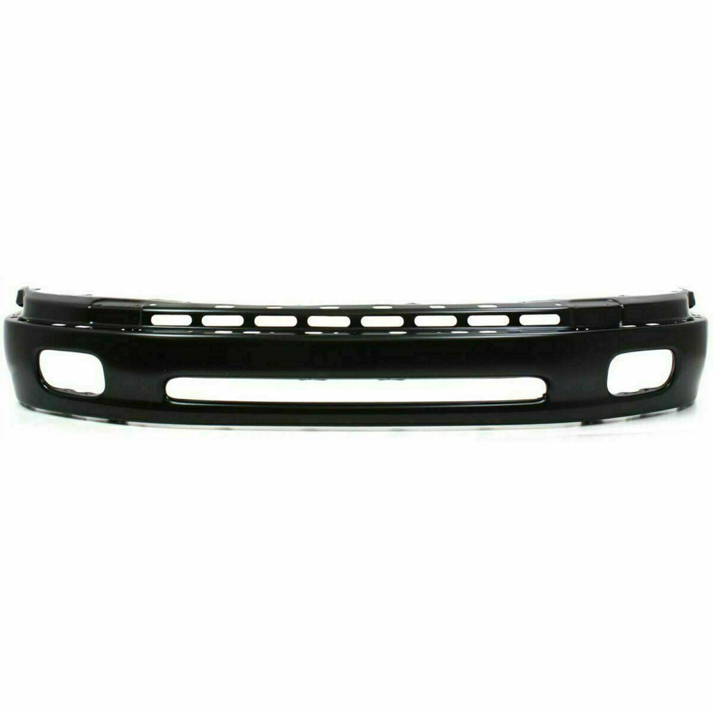 Front Bumper Primed + Upper Cover + Filler + Brackets For 2000-06 Toyota Tundra