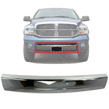 Load image into Gallery viewer, Front Bumper Molding Chrome For 2006-2009 Dodge Ram 1500 2500 3500 Pickup