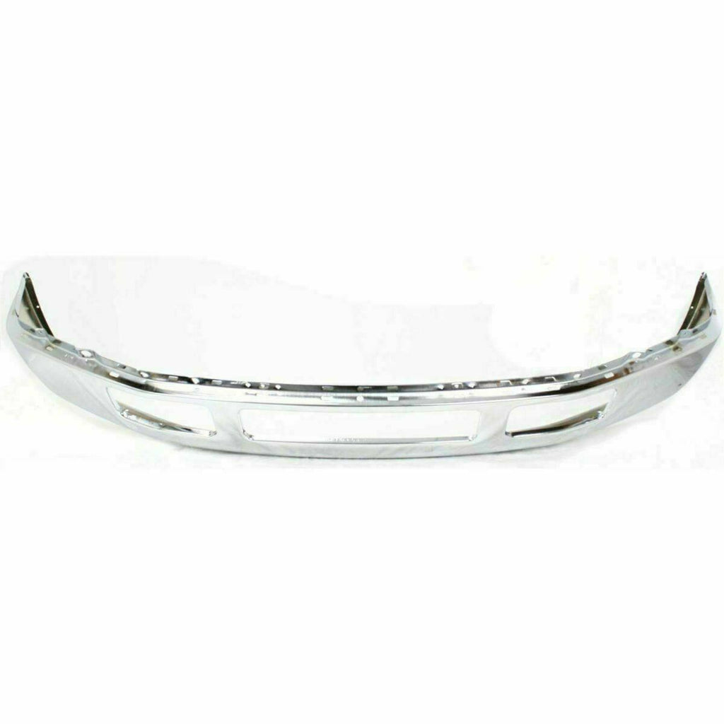Front Bumper Chrome + Cover + Valance + Fog + Plate For 2005-2007 Ford F250-F550