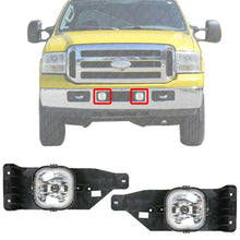 Load image into Gallery viewer, Front Fog Lamp Right and Left Side For 2005-2007 Ford F-250 F-350 F-450 F-550