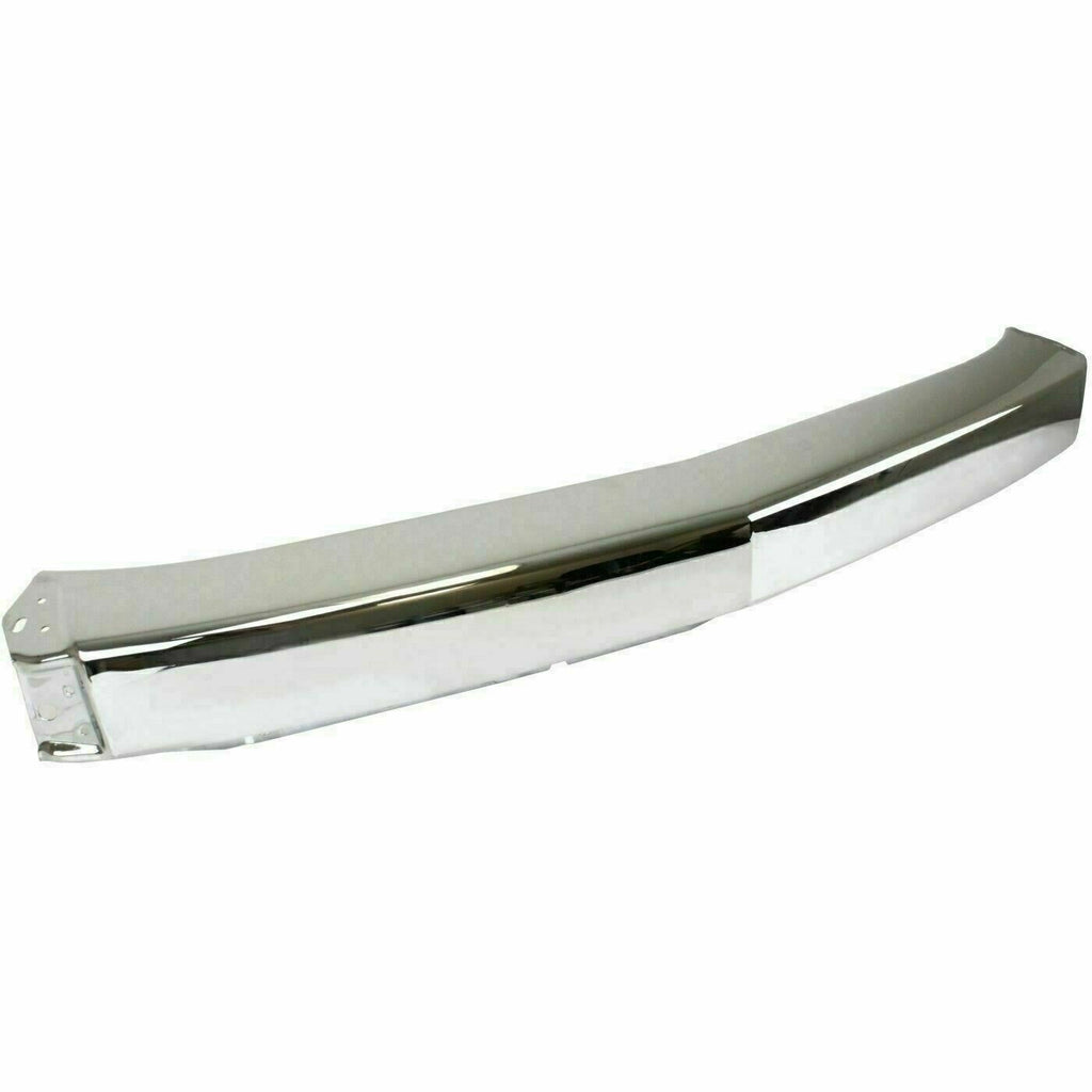 Front Bumper Steel Chrome Kit & End Caps For 2007-2013 Chevrolet Silverado 1500