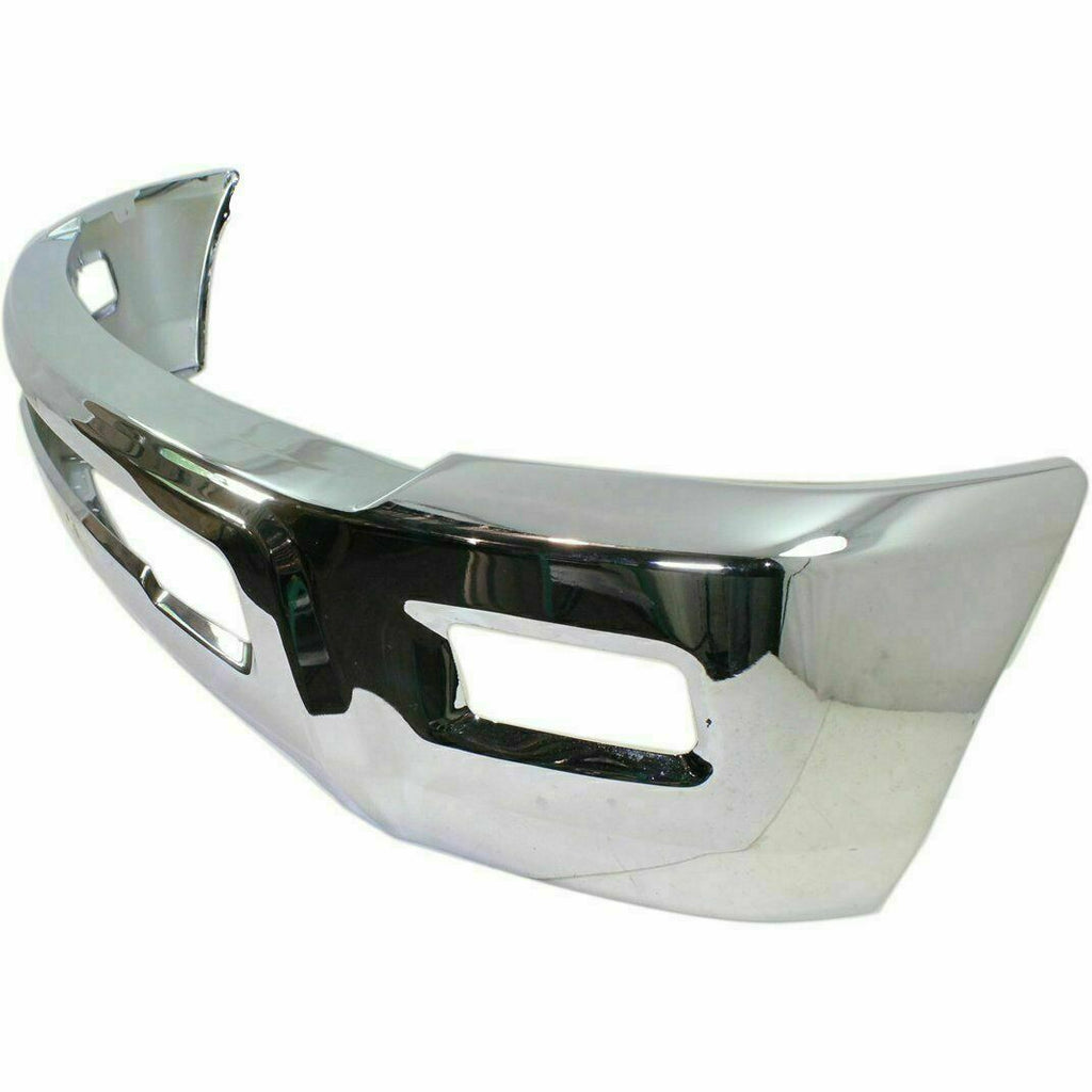 Front Bumper Chrome Steel Without Pass Holes For 2010-2018 Dodge Ram 2500 3500