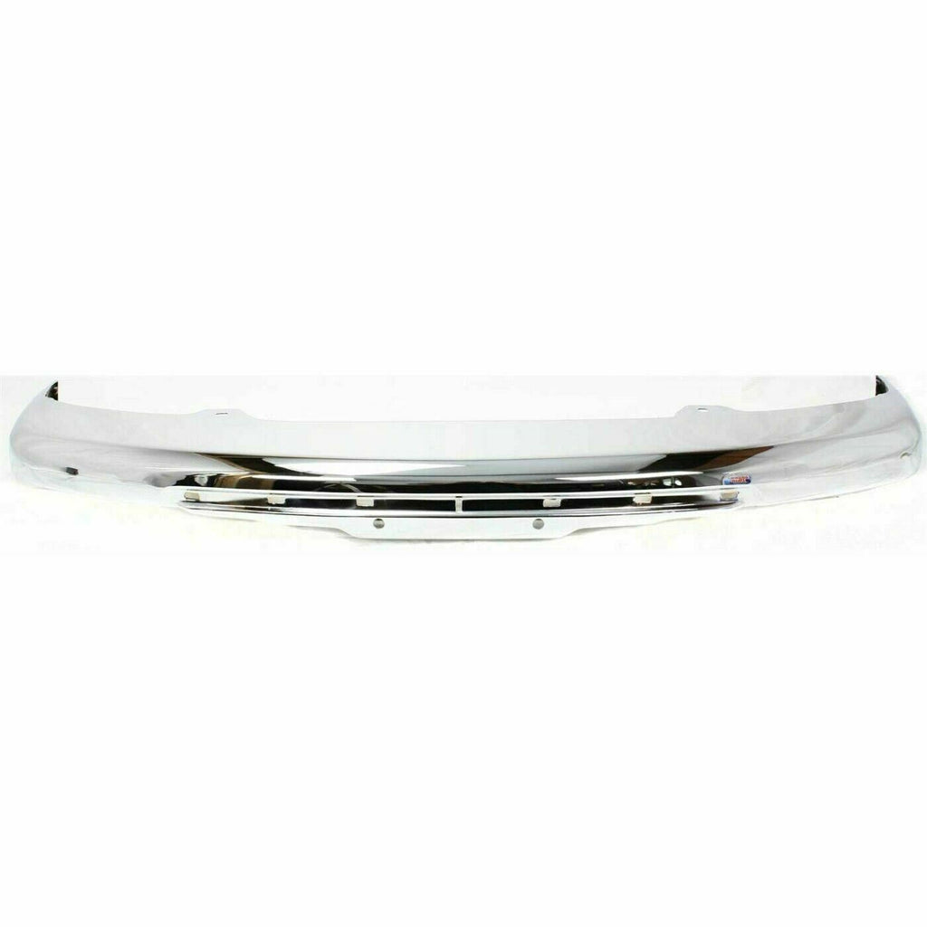 Front Bumper Chrome + Brackets + Valance + Extension For 04-12 Colorado / Canyon