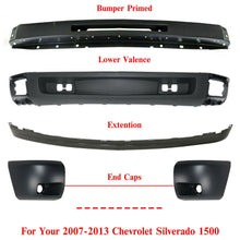 Load image into Gallery viewer, Front Bumper Face Bar Kit with Fog for 2007- 2013 Chevy Silverado 1500 Series