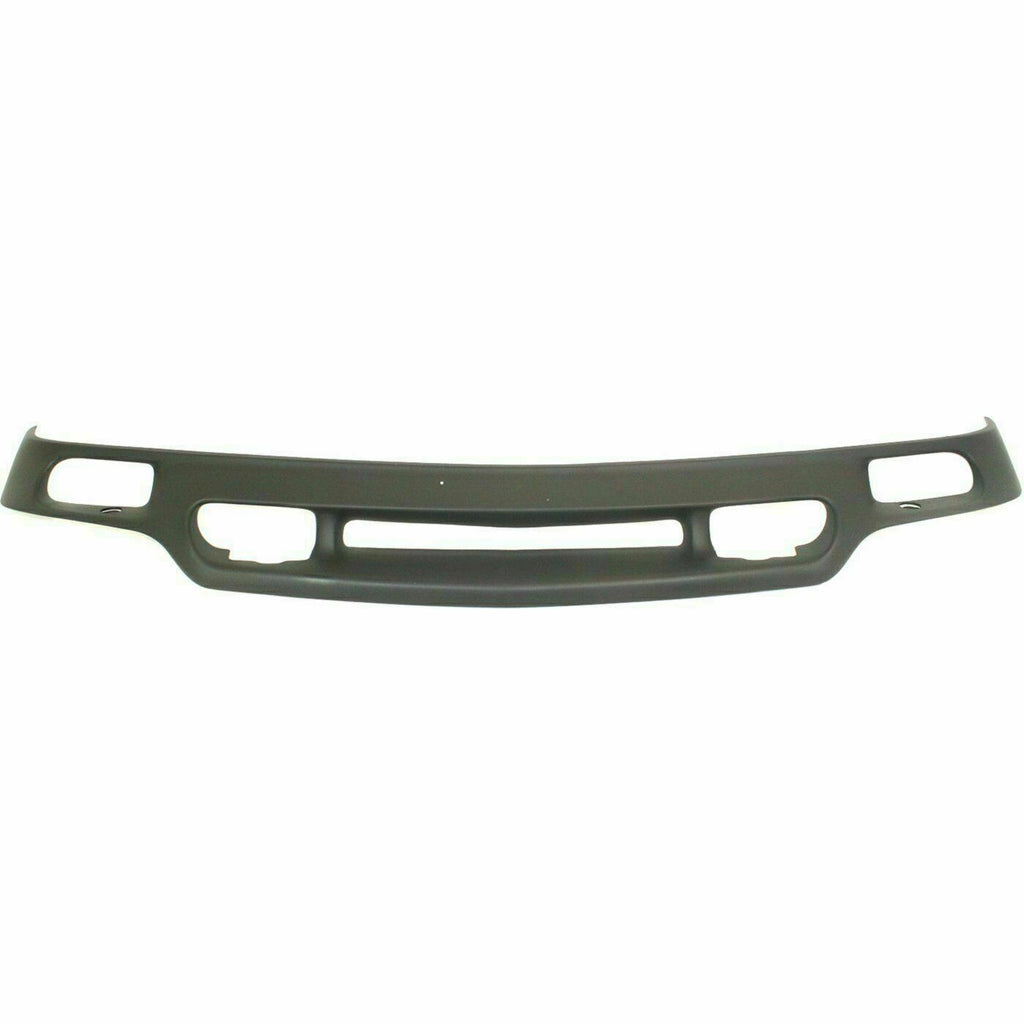 Front Bumper Primed +Upper+Lower+Fog For 99-02 GMC Sierra 1500 2500/00-06 Yukon