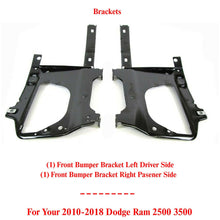 Load image into Gallery viewer, Front Bumper Brackets Left and Right Side For 2010-2018 Dodge Ram 2500 3500