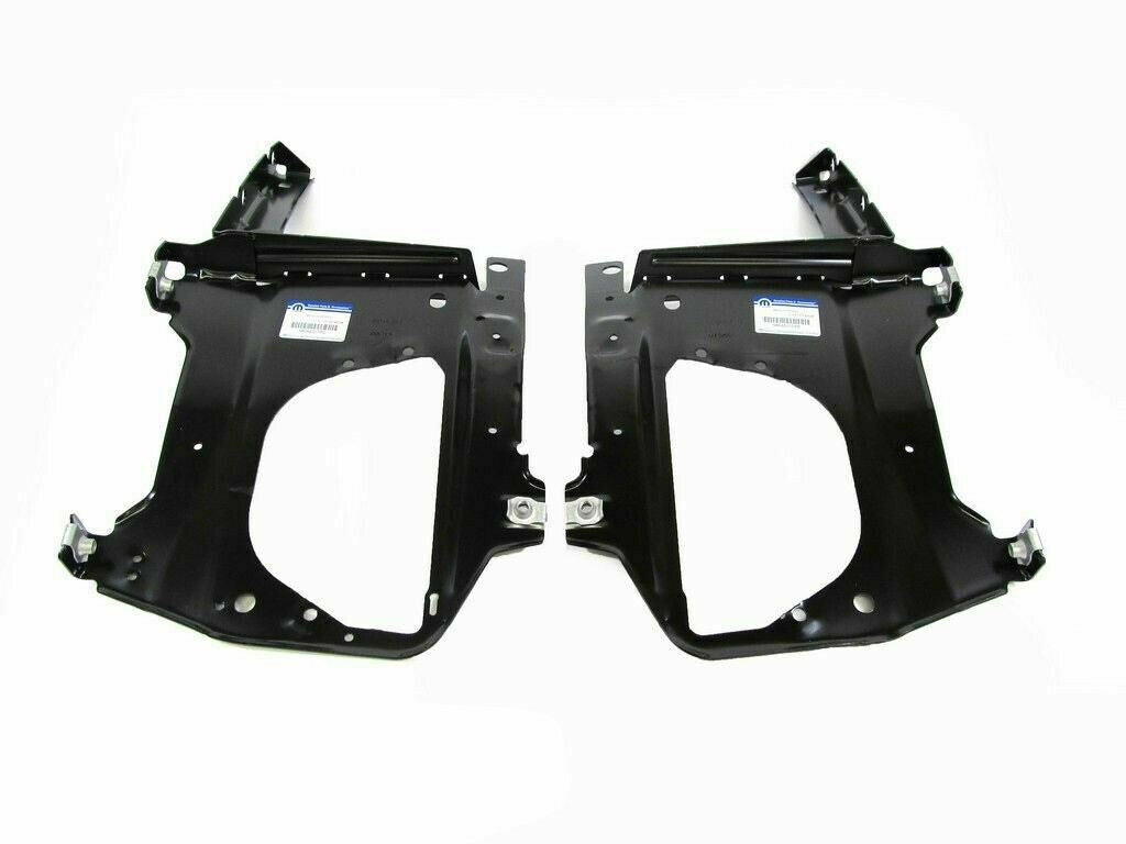 Front Bumper Brackets Left and Right Side For 2010-2018 Dodge Ram 2500 3500