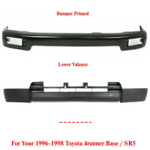 Load image into Gallery viewer, Front Bumper Primed Steel + Lower Valance For 1996-98 Toyota 4runner Base / SR5