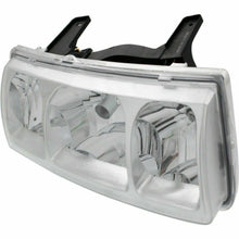 Load image into Gallery viewer, Front Headlamp Assembly Halogen Chrome Interior  Set of 2 For 2005 Saturn Vue