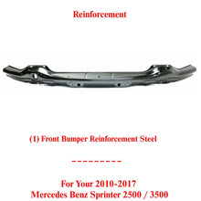 Load image into Gallery viewer, Front Bumper Reinforcement Steel For 2010-2017 Mercedes Benz Sprinter 2500 3500