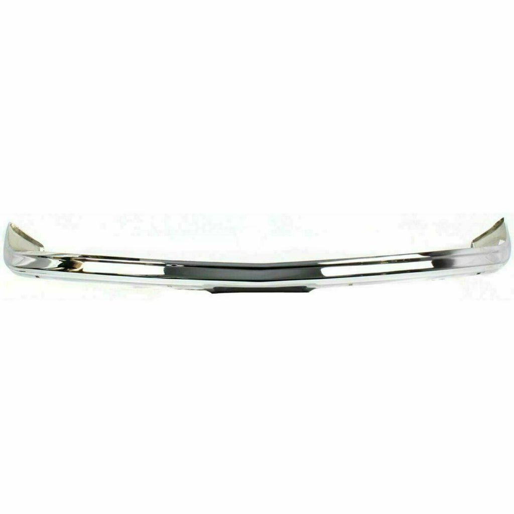 Front Bumper Chrome Steel For 1983-1991 Chevrolet and GMC C/K Series