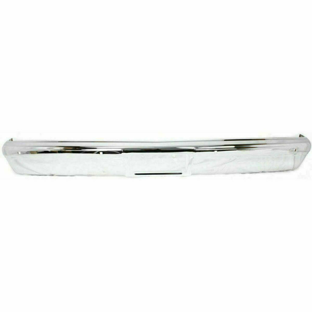 Front Bumper Chrome Steel For 1983-1991 Chevrolet and GMC C/K Series