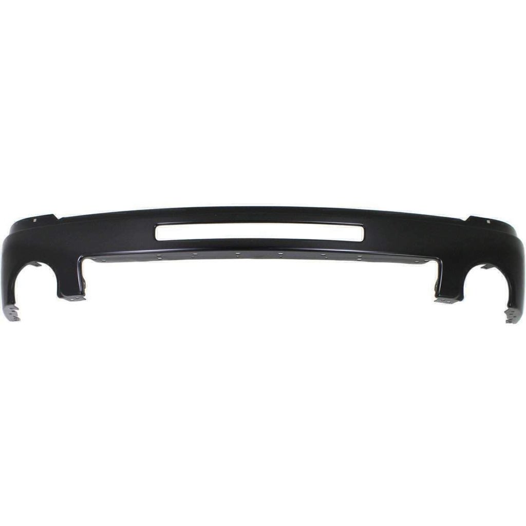 Front Bumper Primed Steel + Upper & Lower covers For 2007-2013 GMC Sierra 1500