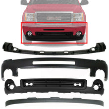 Load image into Gallery viewer, Front Bumper Primed + Bracket + Valance+Extension For 2007-2013 GMC Sierra 1500