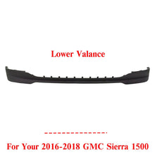 Load image into Gallery viewer, Front Lower Valance Air Deflector Textured For 2016-2018 GMC Sierra 1500