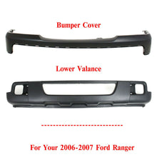 Load image into Gallery viewer, Front Bumper Cover Primed + Lower Valance Textured For 2006-2007 Ford Ranger