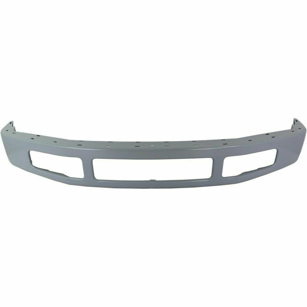 Front Bumper Primed + Lower Valance + Bumper Molding For 08-10 Ford F-Series 4WD