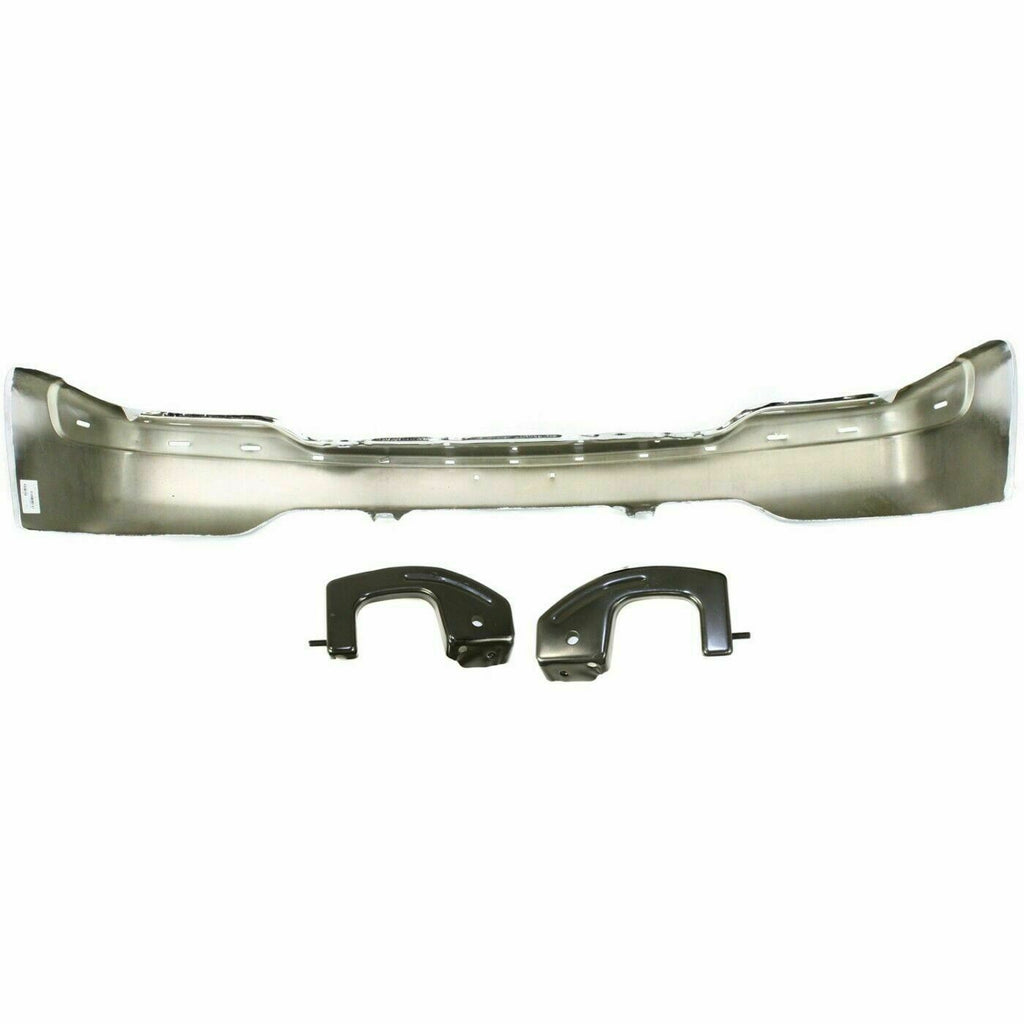 Front Bumper Chrome+Cover+Valance For 99-02 GMC Sierra 1500 2500 / 2000-06 Yukon