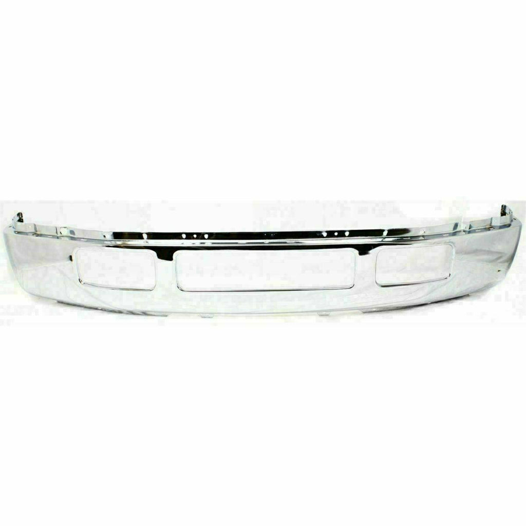 Front Bumper Chrome + Grille + Low Valance For 2005-2007 Ford F250 F350 F450-SD