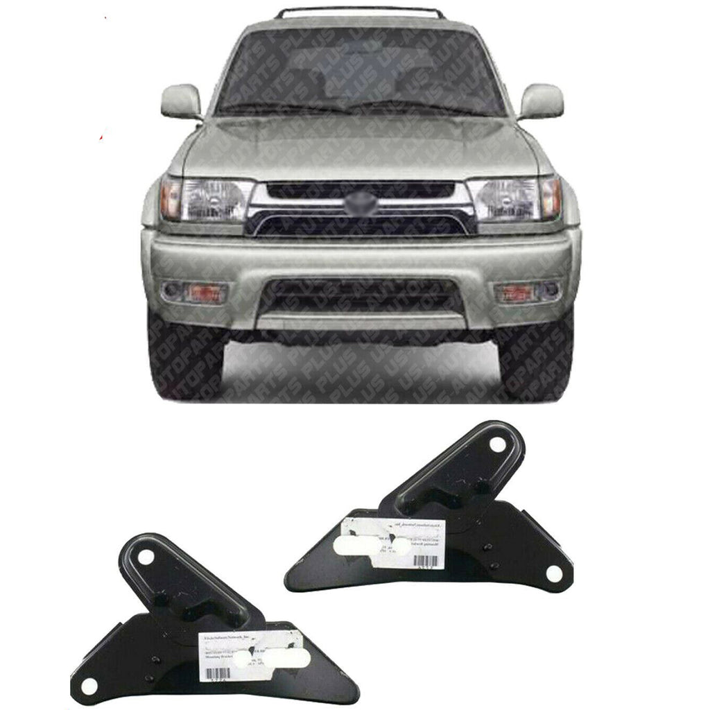 Front Bumper Mounting Arm Bracket Left & Right Side For 1999-2002 Toyota 4Runner