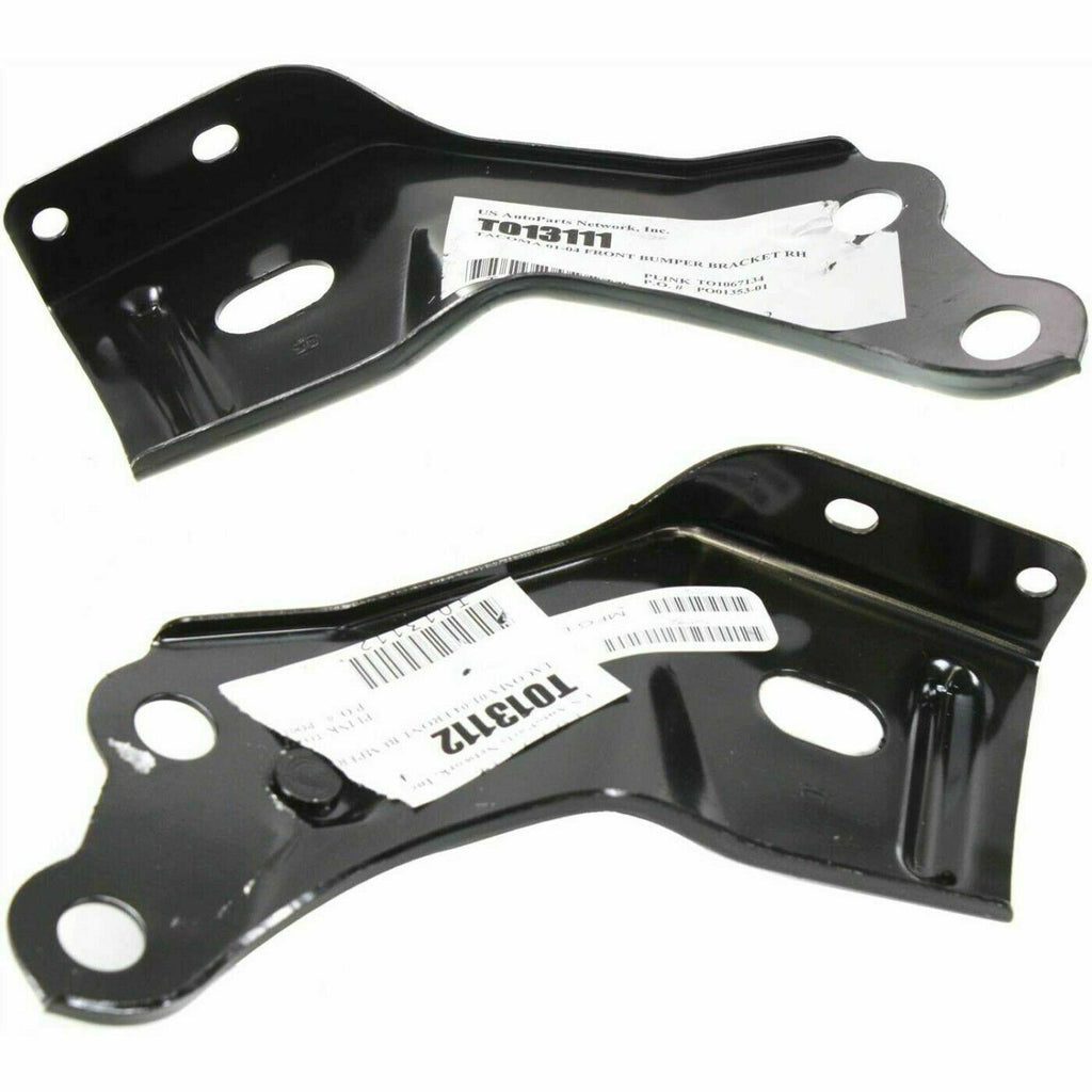 Front Bumper Bracket Left Driver & Right Passenger Side For 01-04 Toyota Tacoma