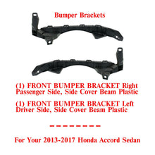 Load image into Gallery viewer, Front Bumper Bracket Set Side Cover Beam For 2013-2017 Honda Accord