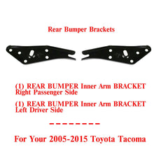 Load image into Gallery viewer, Rear Bumper Inner Arm Brackets Set of 2 For 2005-2015 Toyota Tacoma