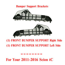 Load image into Gallery viewer, Front Bumper Brackets Support Left &amp; Right Side Plastic For 2011-2016 Scion TC