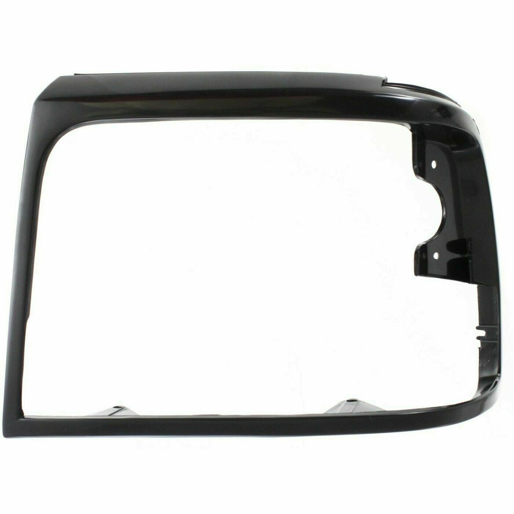 Headlight Bezel Trim Primed For 1992-1997 Ford F-150 F-250 F-350 / 92-96 Bronco