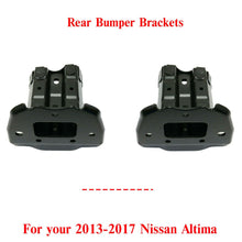 Load image into Gallery viewer, Rear Bumper Bracket Left and Right For 2013-2017 Nissan Altima Set of 2