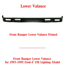 Load image into Gallery viewer, Front Bumper Lower Valance Primed Plastic For 1993-95 Ford F-150 Lightning Model